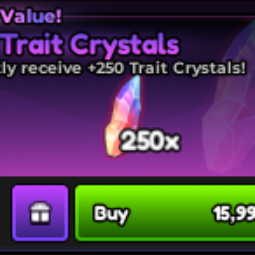 Anime Expeditions | 250 Trait Crystal | 15999 Robux